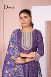 Bobby 01 To 06 By Deecee Silk Printed Kurti With Bottom Dupatta